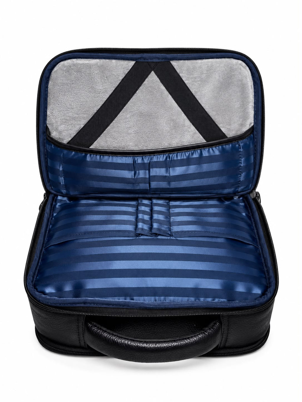 Mochila de Nylon con detalles en cuero - #5088